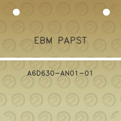 ebm-papst-a6d630-an01-01