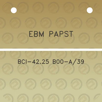 ebm-papst-bci-4225-b00-a39