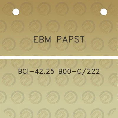 ebm-papst-bci-4225-b00-c222