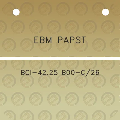 ebm-papst-bci-4225-b00-c26