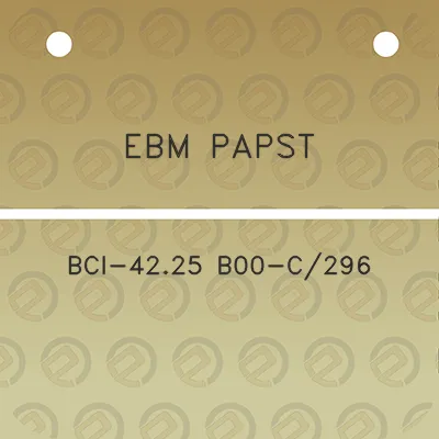 ebm-papst-bci-4225-b00-c296