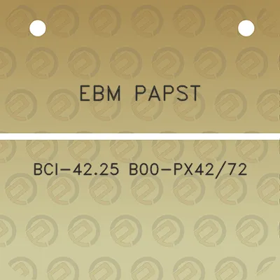 ebm-papst-bci-4225-b00-px4272