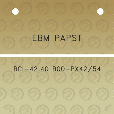 ebm-papst-bci-4240-b00-px4254