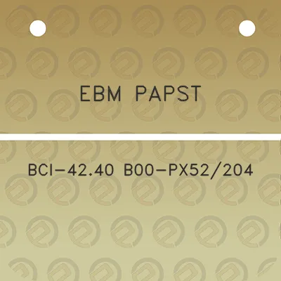 ebm-papst-bci-4240-b00-px52204