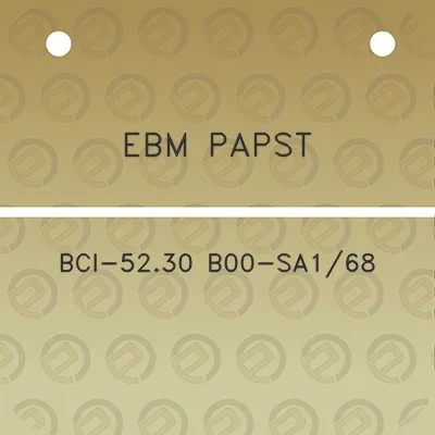 ebm-papst-bci-5230-b00-sa168