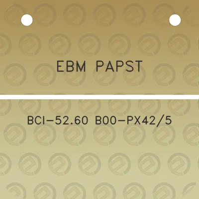 ebm-papst-bci-5260-b00-px425