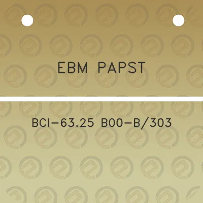 ebm-papst-bci-6325-b00-b303