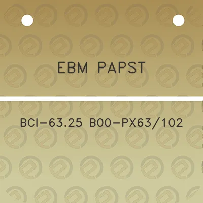 ebm-papst-bci-6325-b00-px63102