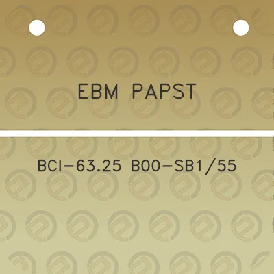 ebm-papst-bci-6325-b00-sb155