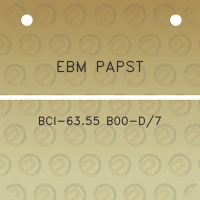 ebm-papst-bci-6355-b00-d7