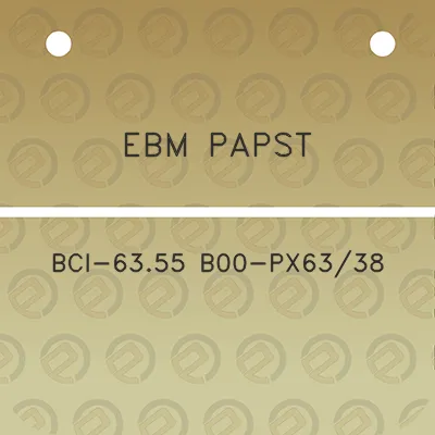 ebm-papst-bci-6355-b00-px6338