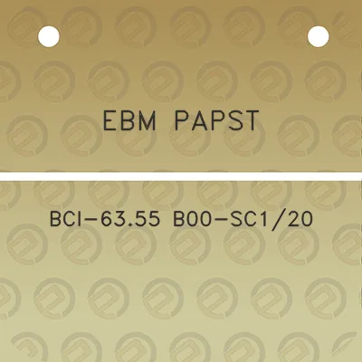 ebm-papst-bci-6355-b00-sc120