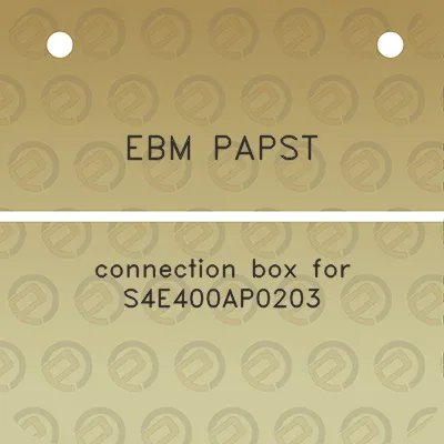 ebm-papst-connection-box-for-s4e400ap0203