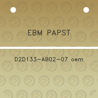 ebm-papst-d2d133-ab02-07-oem