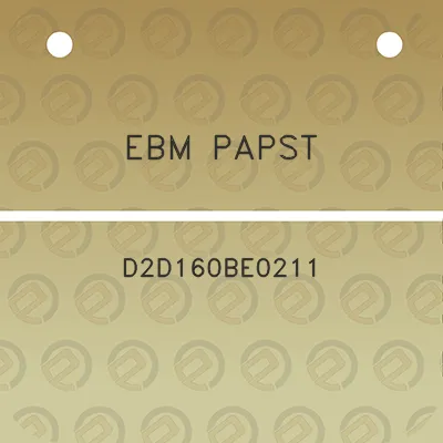 ebm-papst-d2d160be0211