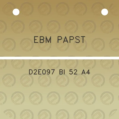 ebm-papst-d2e097-bi-52-a4