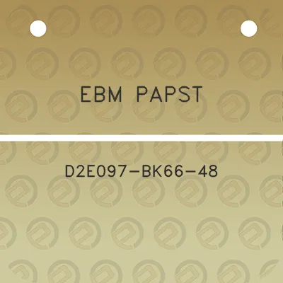 ebm-papst-d2e097-bk66-48