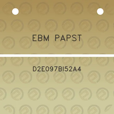 ebm-papst-d2e097bi52a4