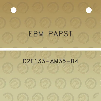 ebm-papst-d2e133-am35-b4