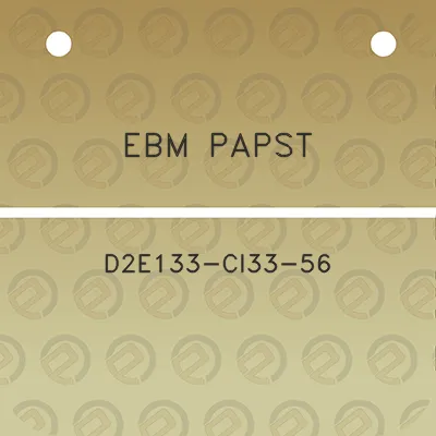 ebm-papst-d2e133-ci33-56