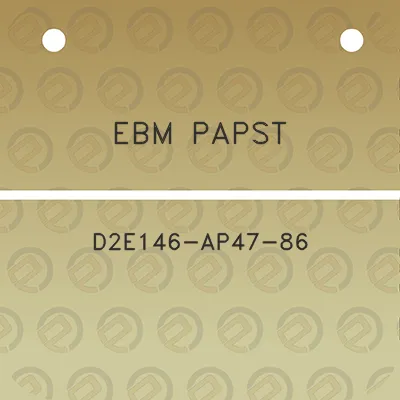 ebm-papst-d2e146-ap47-86