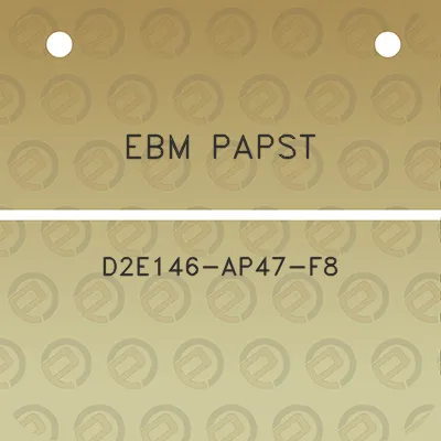 ebm-papst-d2e146-ap47-f8