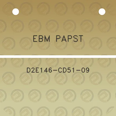 ebm-papst-d2e146-cd51-09