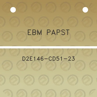 ebm-papst-d2e146-cd51-23