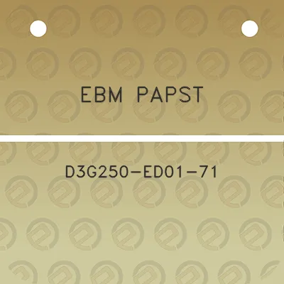 ebm-papst-d3g250-ed01-71