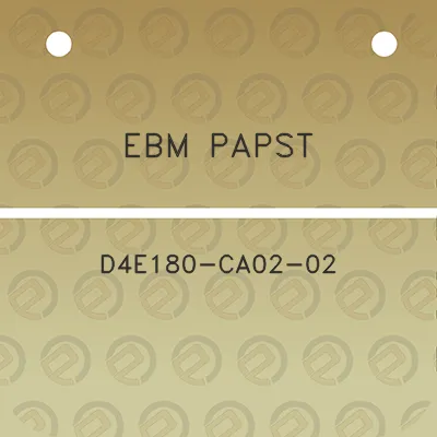 ebm-papst-d4e180-ca02-02