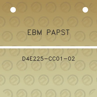 ebm-papst-d4e225-cc01-02