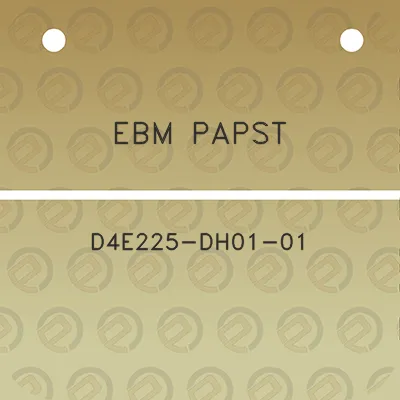 ebm-papst-d4e225-dh01-01