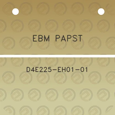 ebm-papst-d4e225-eh01-01