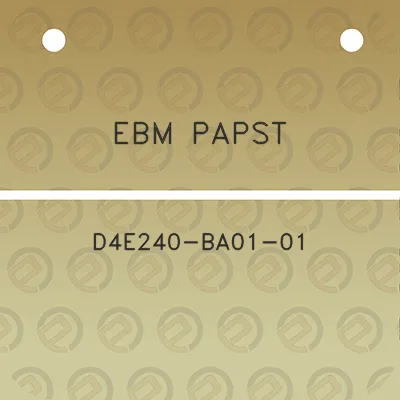 ebm-papst-d4e240-ba01-01