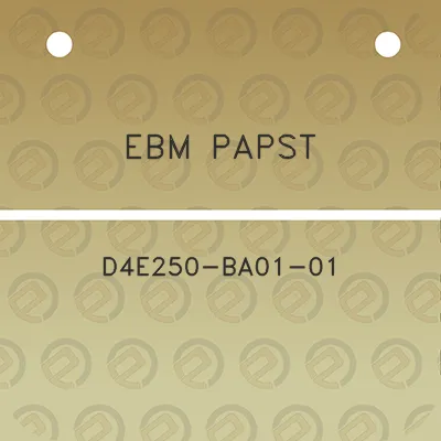 ebm-papst-d4e250-ba01-01