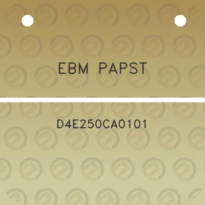 ebm-papst-d4e250ca0101