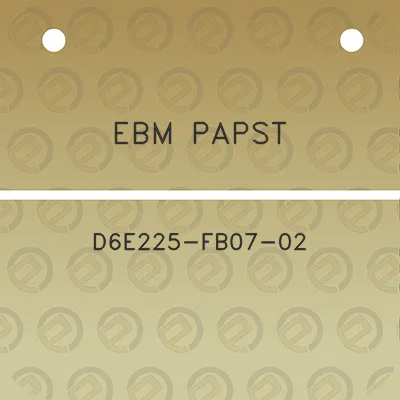 ebm-papst-d6e225-fb07-02