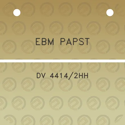 ebm-papst-dv-44142hh