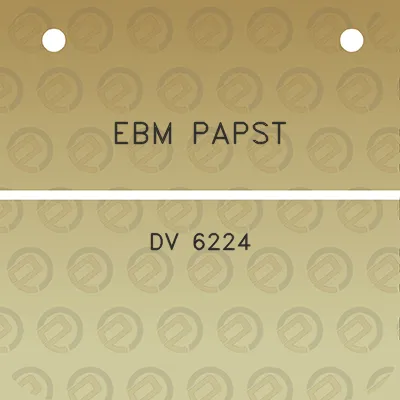 ebm-papst-dv-6224