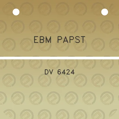 ebm-papst-dv-6424