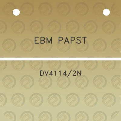 ebm-papst-dv41142n