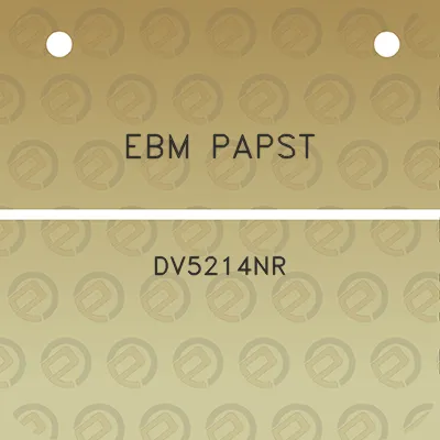 ebm-papst-dv5214nr