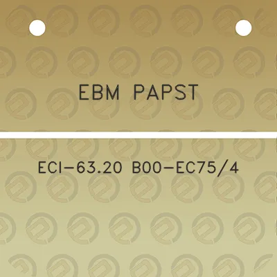 ebm-papst-eci-6320-b00-ec754