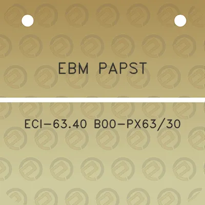 ebm-papst-eci-6340-b00-px6330