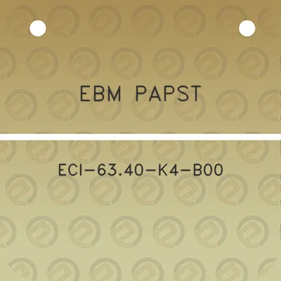 ebm-papst-eci-6340-k4-b00