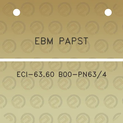 ebm-papst-eci-6360-b00-pn634