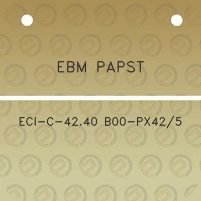 ebm-papst-eci-c-4240-b00-px425