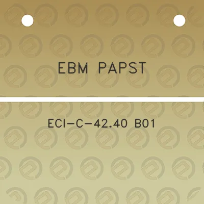 ebm-papst-eci-c-4240-b01