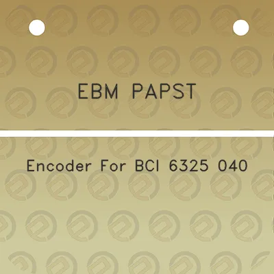 ebm-papst-encoder-for-bci-6325-040