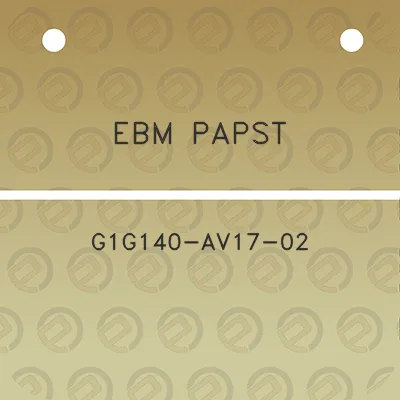 ebm-papst-g1g140-av17-02